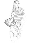 莉莉 插画