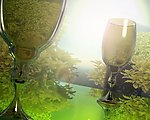 情侣酒杯视频素材