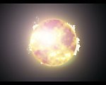 太阳耀斑视频素材