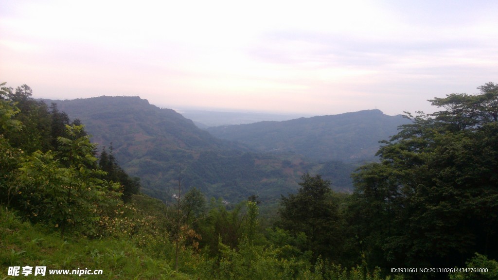 风景 大山 自然风