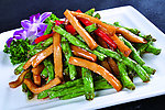 杏鲍菇烧豆角