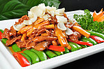 杏鲍菇炒牛柳