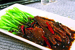 豆豉鲮鱼扒菜心