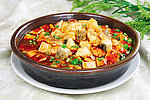 麻婆豆腐鱼