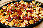 麻婆豆腐烧红烧肉