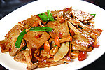 野菌煎豆腐