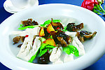野生菌烩香豆腐