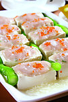 百花酿豆腐