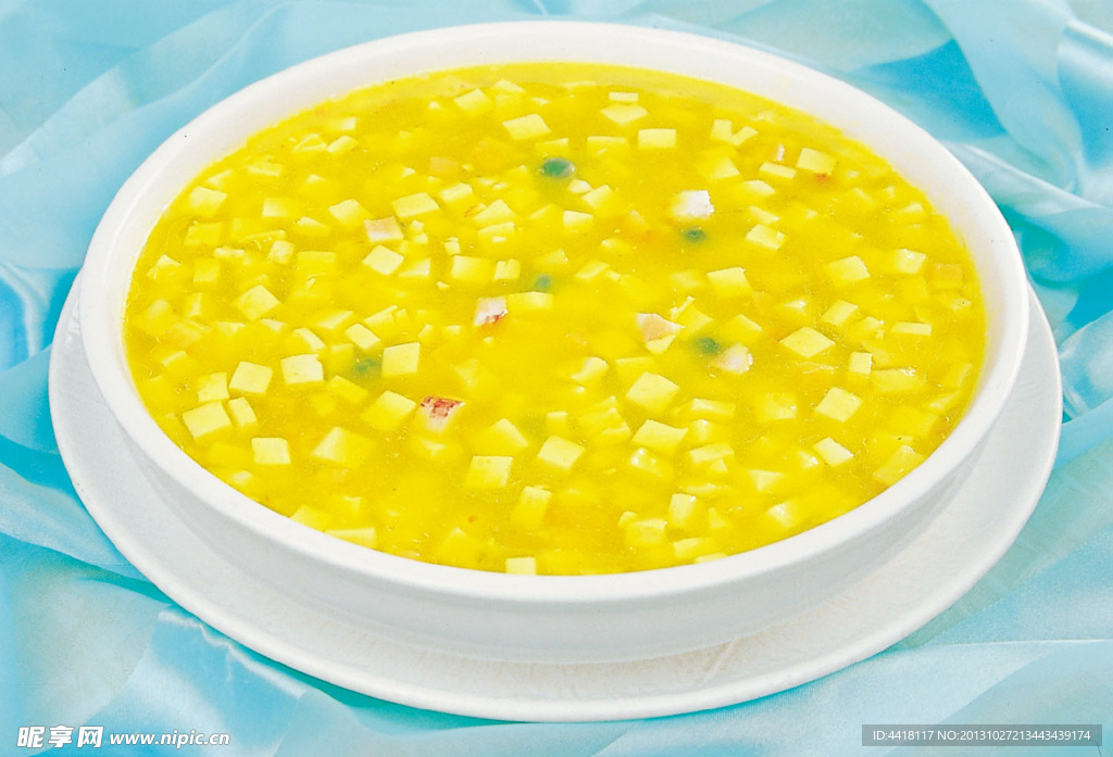 蟹黄豆花