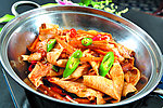 鸡汁井冈山豆皮