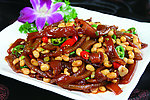 肉皮焖黄豆
