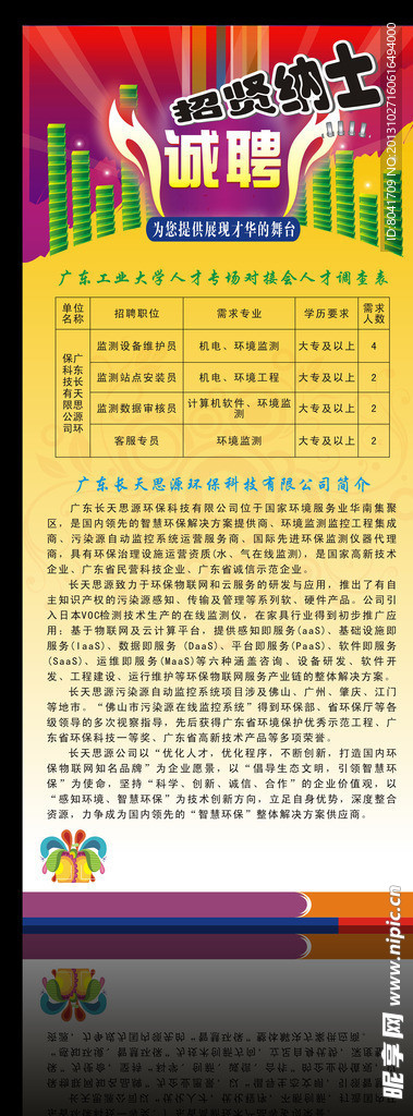 招聘展架