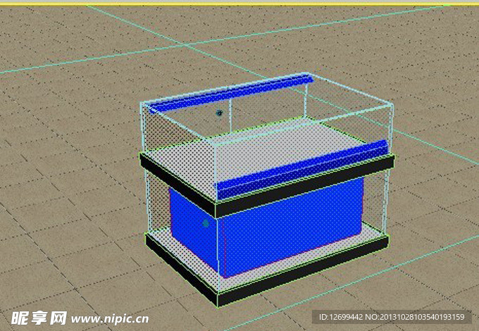 手机展台3D模型