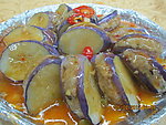 特色铁板茄夹