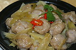 酸菜鱼丸