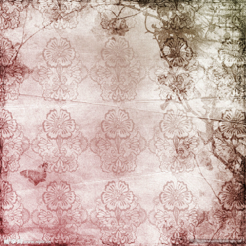 背景花纹