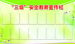 安全教育宣传栏