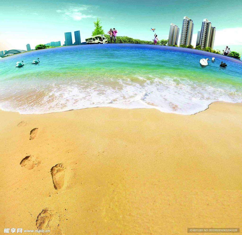 地产 海滩