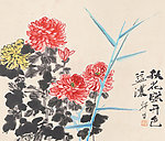 秋花盛开色益浓