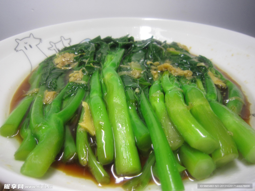 清炒菜心