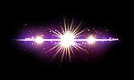 紫色粒子星光背景视频