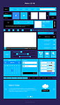 扁平风格UI工具包