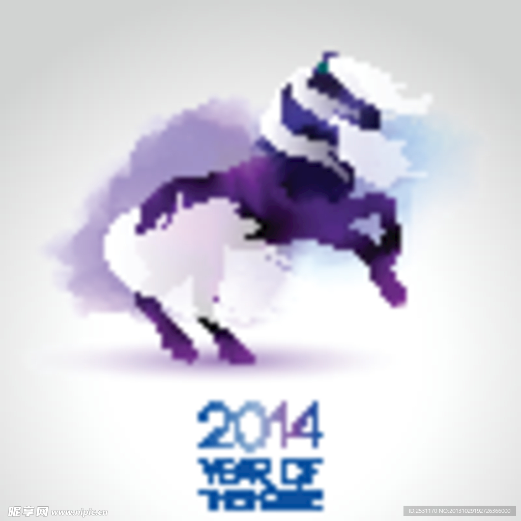 2014马年背景