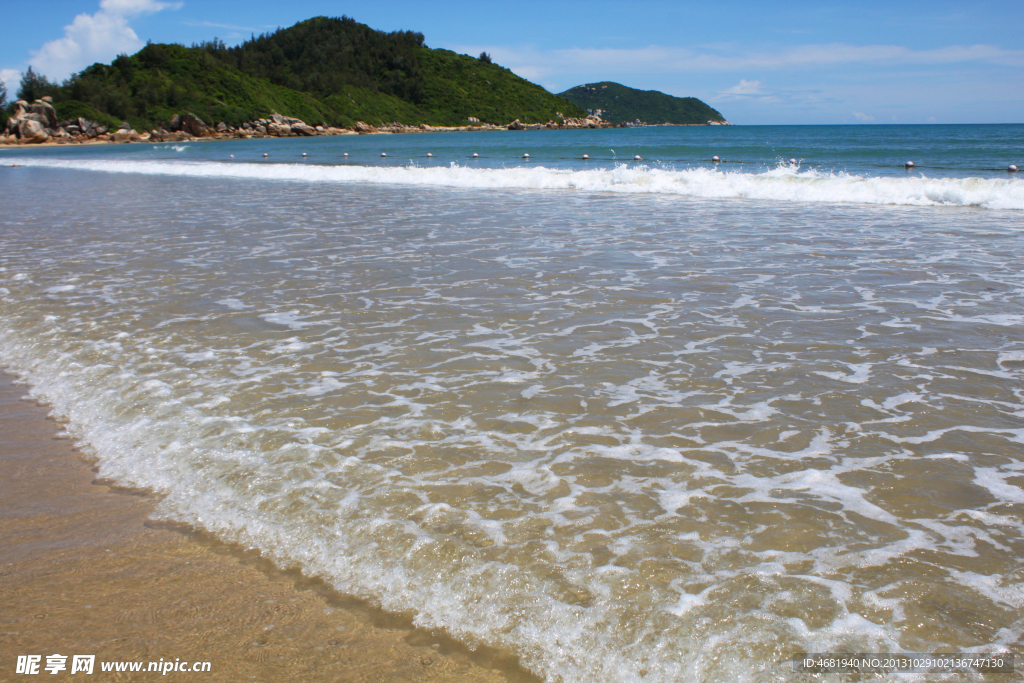 海边的海浪