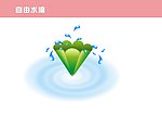 自由水滴