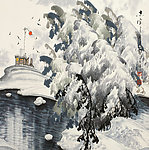 冰雪山水