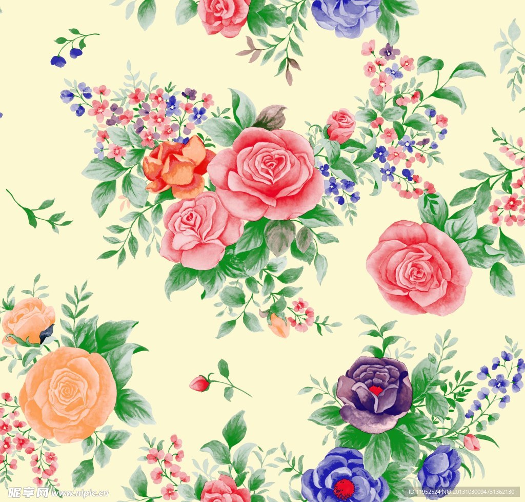花型 图案