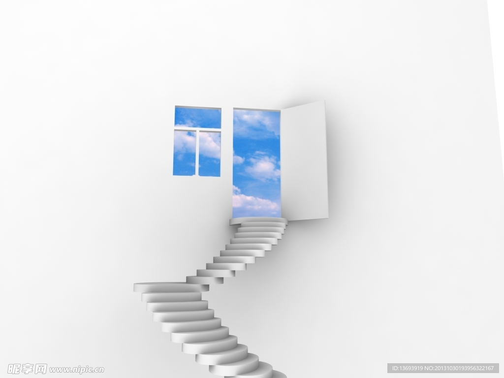 天空 窗户