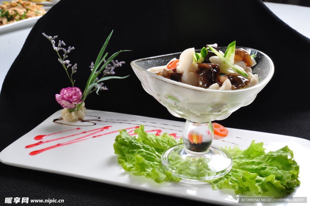 蒜片白玉菇