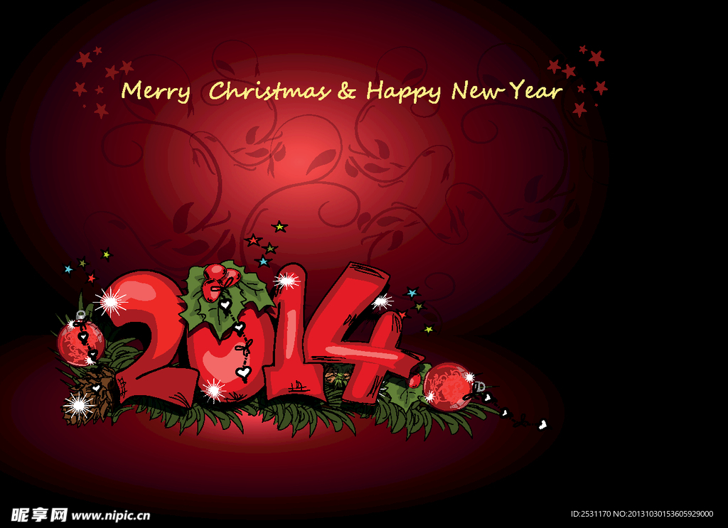 2014新年背景