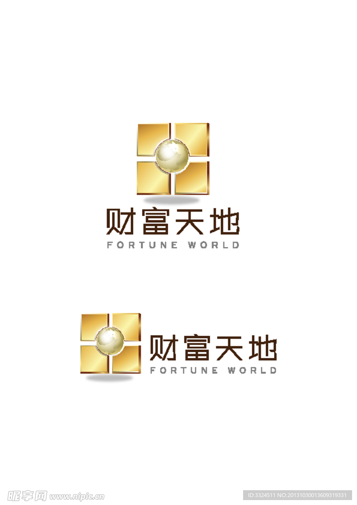 财富天地原版logo