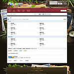 discuz木板风格