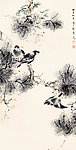 松雀图
