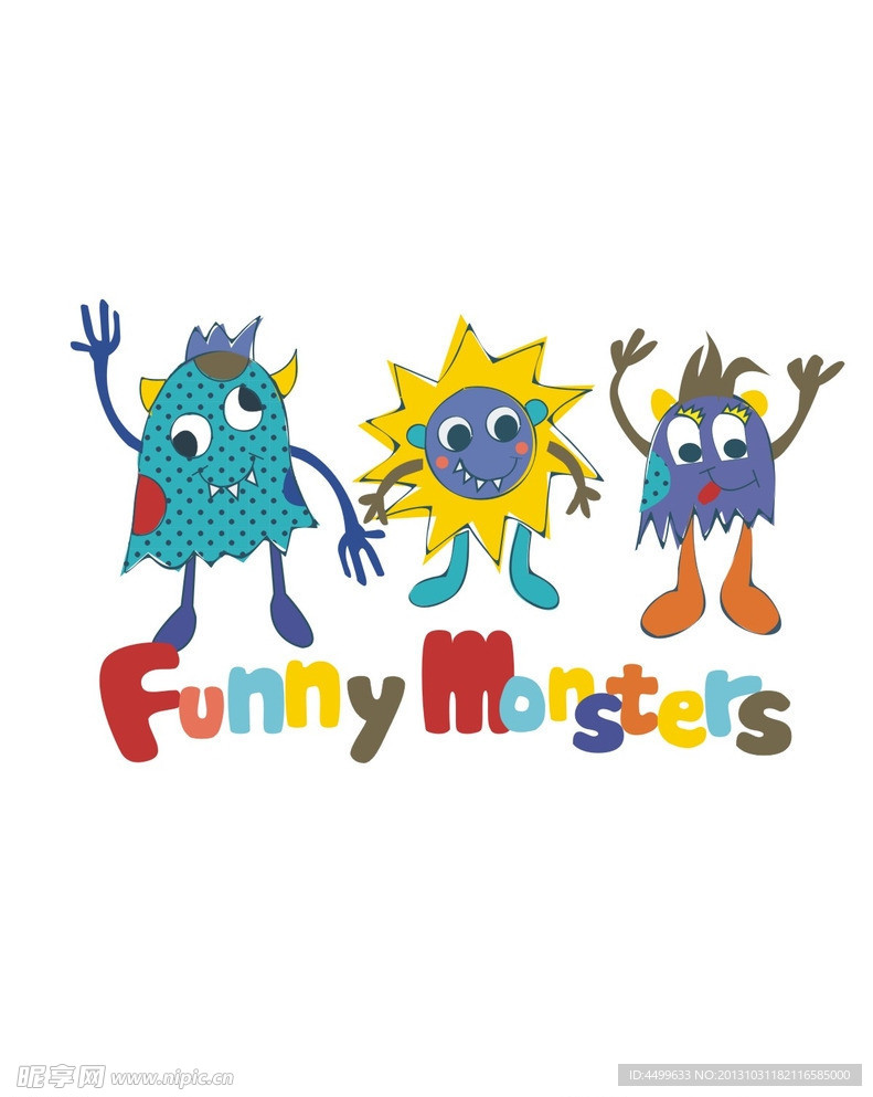 卡通儿童 服装印花