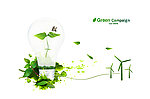 绿色节能 环保海报
