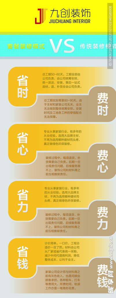 传统装修装饰对比图