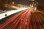高速公路灯光