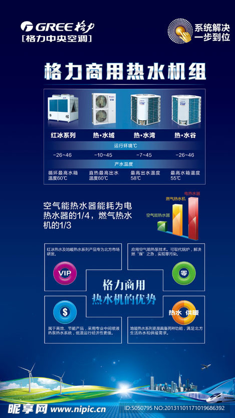 格力商用热水机组