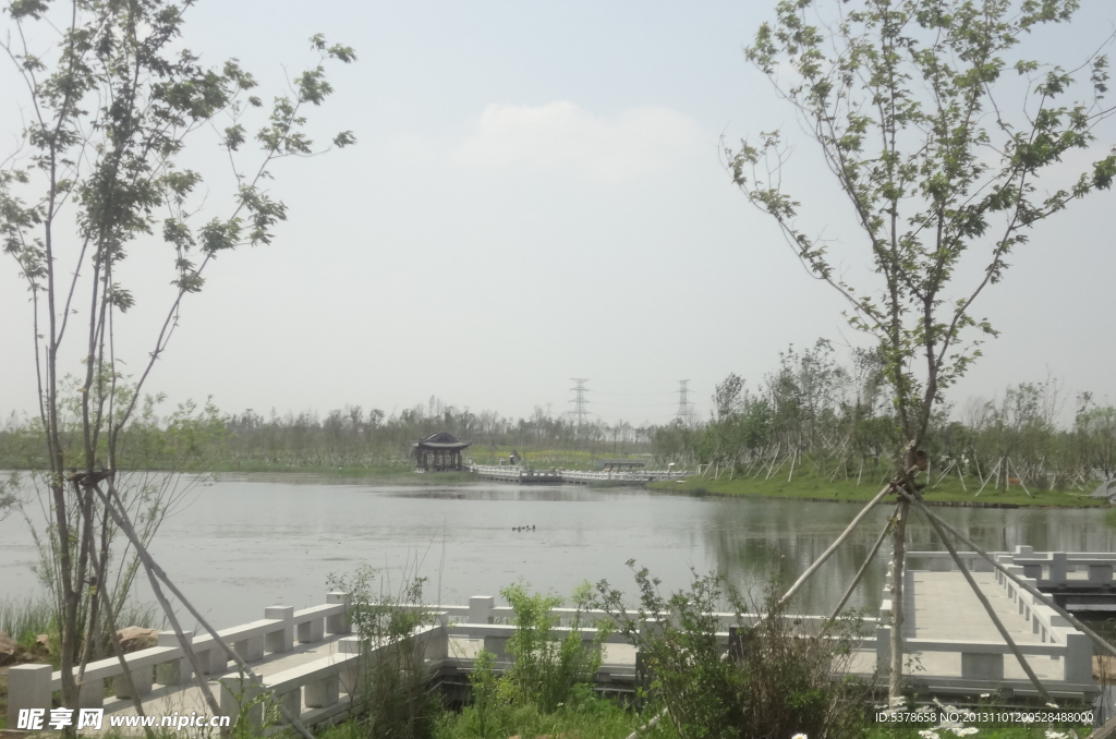水面小桥