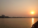 江上夕阳