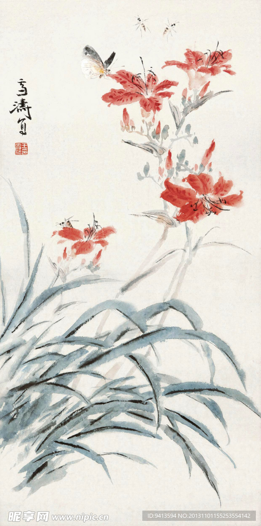宣蝶图