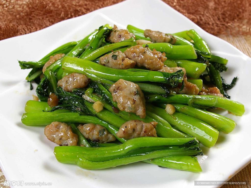 炒菜心
