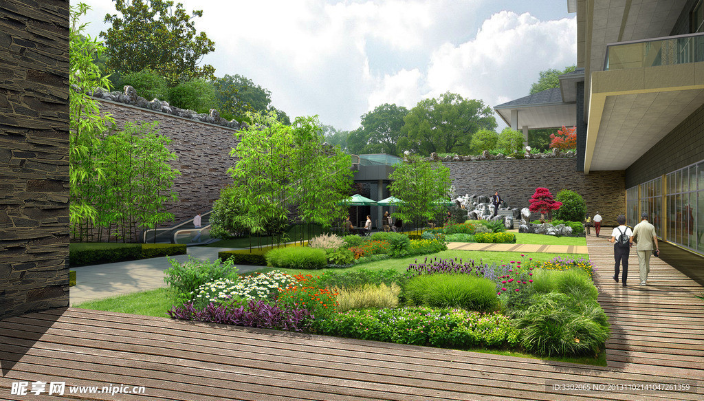 庭院休闲环境设计效果