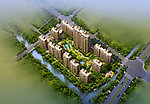 阳山小区环境设计鸟瞰