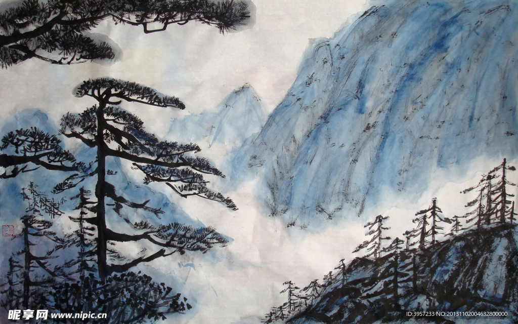 国画山水