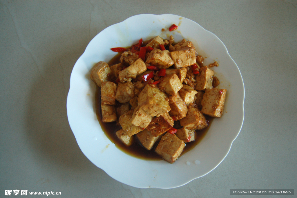 烧豆腐